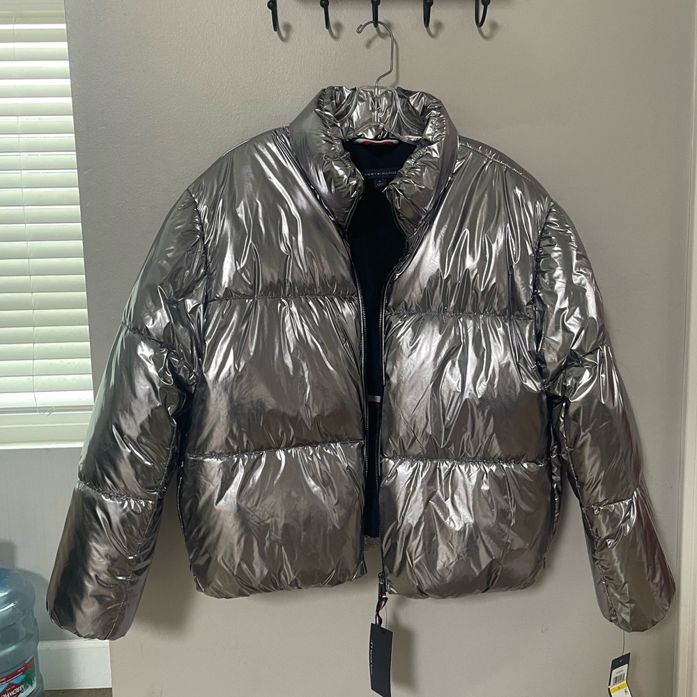 Tommy Jeans Metallic Puffer Jacket